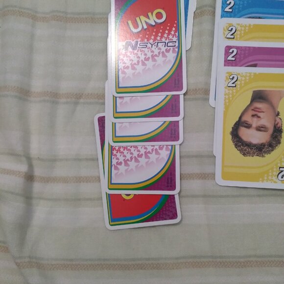 Mattel NSYNC UNO card game - Picture 3 of 8